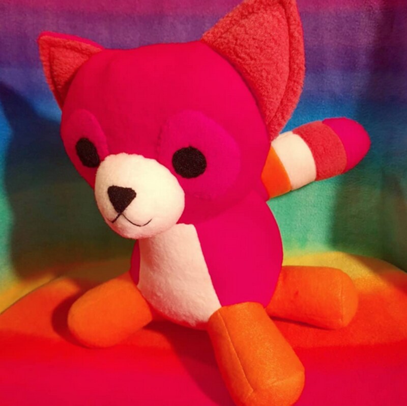 Lesbian Pride Red Panda